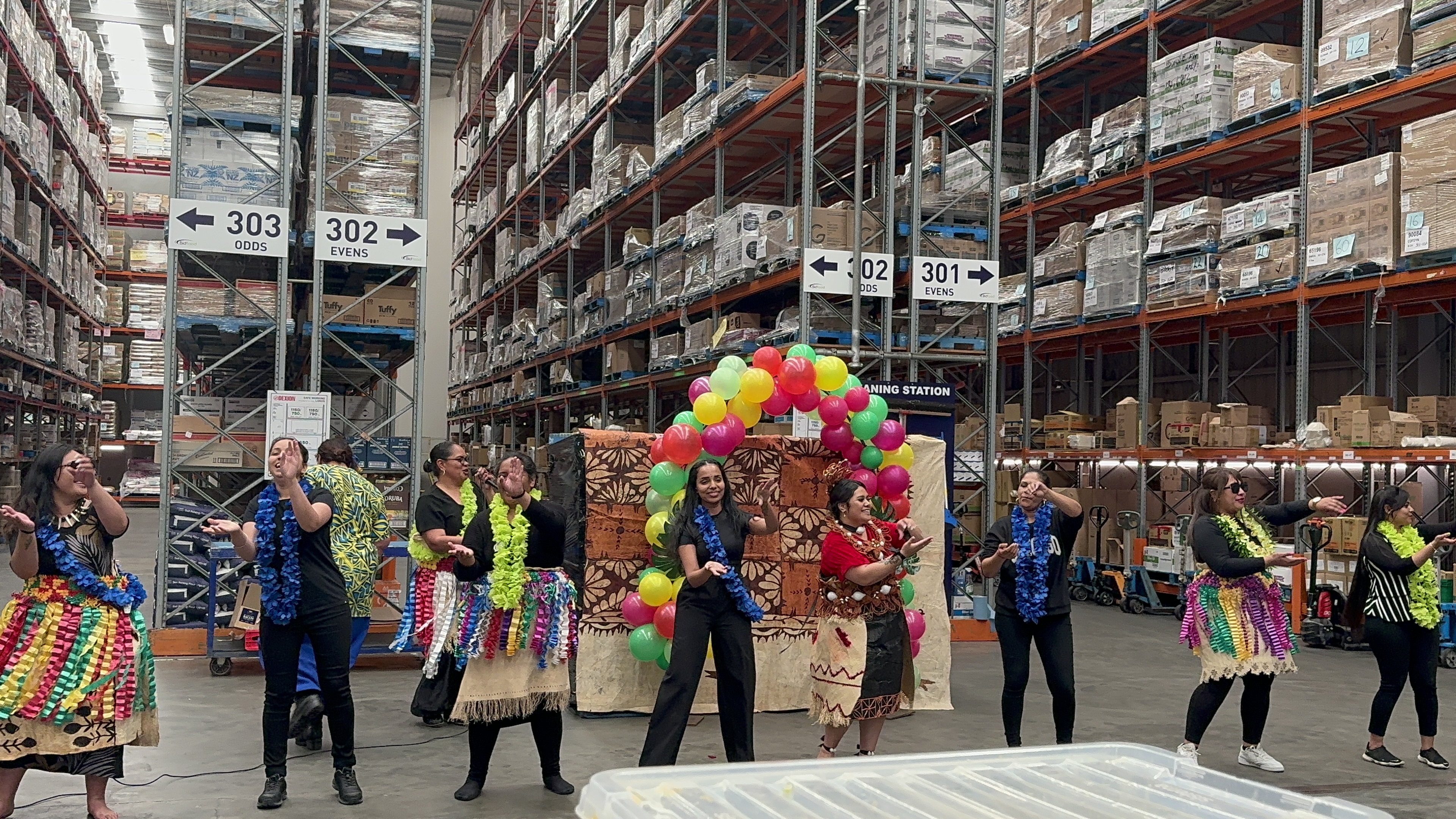 Bidfood New Zealand warehouse staff culture day