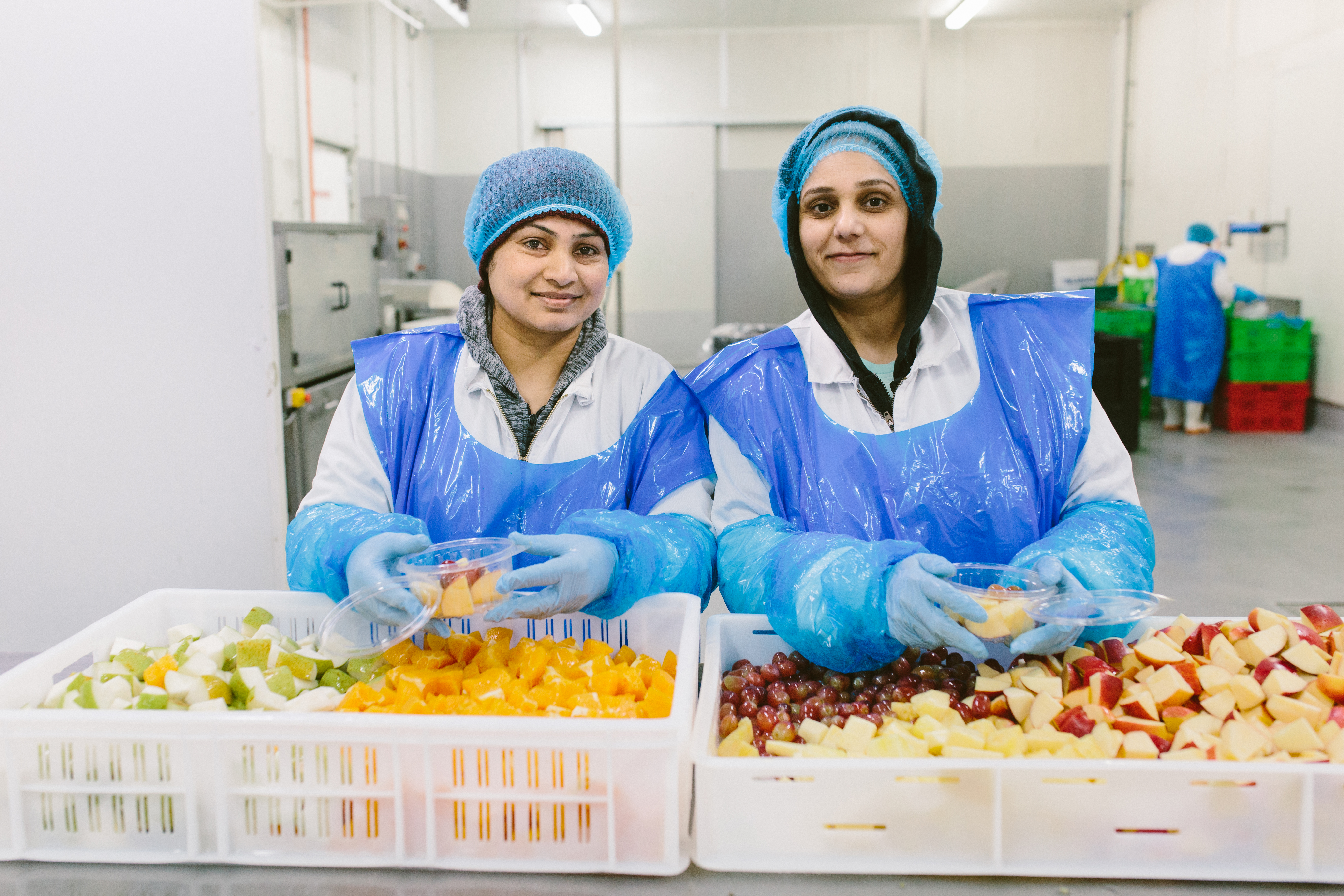 Bidfood food processing and quality control